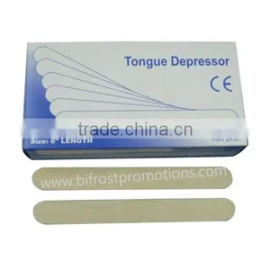 Children Wooden Tongue Depressor in a Paper Box thumbnail-1