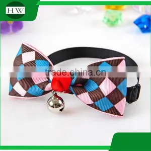 Wholesale Cat Accessories Cute Cheap Cat Bow Tie Collar & Dog Bow Tie Collar & Fashion Pet Tie With Collar Q thumbnail-1