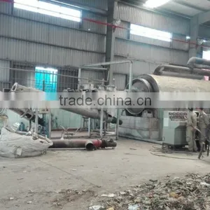 High Feedback 15tons Continous Feeding Vacumm Waste Plastic Pyrolysis Equipment thumbnail-6