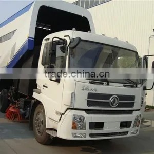 Large Dongfeng 6 Wheels 180hp Street Sweeper Truck for Sale thumbnail-2
