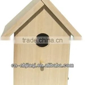 Self-assembled Wooden Birdhouse thumbnail-1