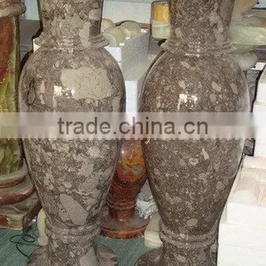 DECORATIVE OCEANIC GEM MARBLE FLOWER VASES thumbnail-3