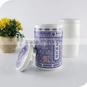 Gifts and Crafts Storage Containers Mason Jars Porcelain Canister Set thumbnail-1