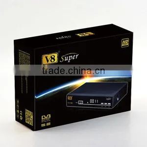 V8 Super DVB-S2 Full HD Set Top Box TV Satellite Receiver With Ethernet Support WEB TV/IPTV/Youtube/Youporn/Redtube thumbnail-5