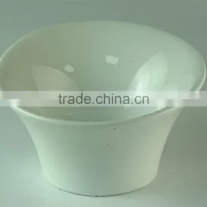 Cheap New Design Bulk Cylinder-Shaped White Ceramic Bowl thumbnail-1