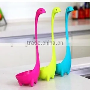 Wholesale Stock Colorful Plastic Stand Soup Spoon thumbnail-4
