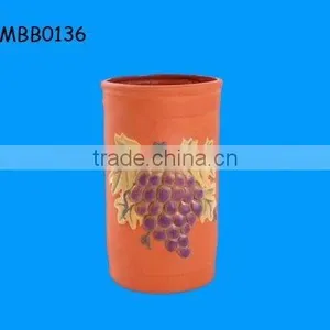 New Design Brown Terracotta Wine Bottle Cooler thumbnail-1