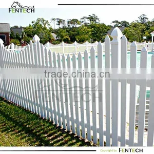 Cheap Wholesale Scalloped Picket Pvc Fence thumbnail-1