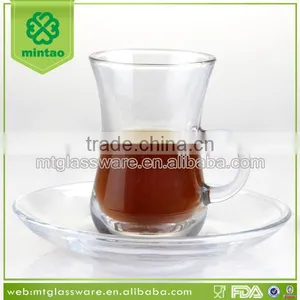 2016 Popular Small Clear Italian Coffee Cups and Saucers Set thumbnail-1