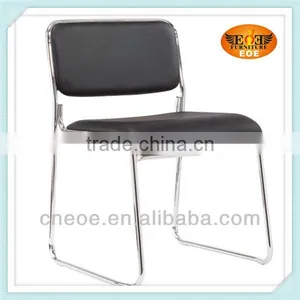 Simple Design Chromed Meeting Chairs Stackable thumbnail-1