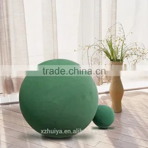 2017 Popular Wet Floral Foam Ball Spherical Floral Foam for Fresh Flower and Artifical Flower Decoration thumbnail-1