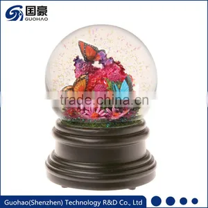 Butterfly Snowglobes, Butterfly Snow Globe, Butterfly Snow Ball thumbnail-1