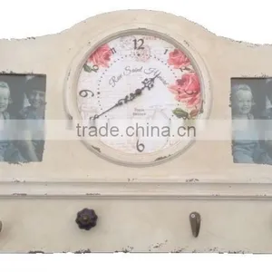 2014 New MDF Photo Frame Wall Clock thumbnail-1
