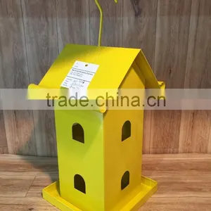 Outdoor Hanging Garden Gazebo Metal Wild Bird Feeder thumbnail-2