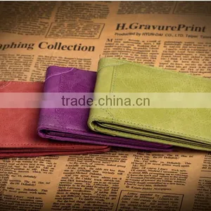 Full Grain Leather Money Clip Wallet With High Quality RFID Blocker Slim Bifold Credit Card Holder thumbnail-2