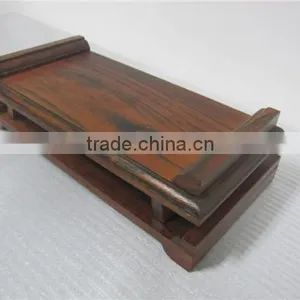 American Retro Leisure Solid Wood Coffee Tea Table thumbnail-3