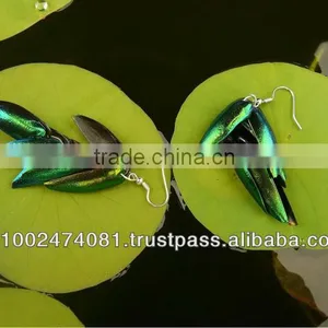 Beetle Wings Earrings thumbnail-1