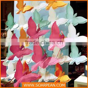 Hanging PVC Butterfly For Wall Decoration thumbnail-1