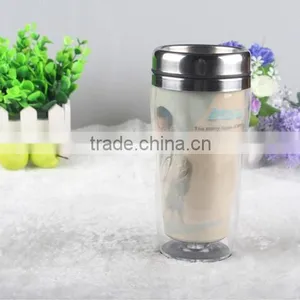 16Oz Stainless Steel Cup, Stainless Steel Print Cup, Camping Drinking Cup thumbnail-2