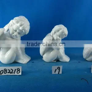 Porcelain Lighted Angel thumbnail-1