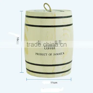 Small Recycle Wooden Small Keg for Coffee Bean thumbnail-2