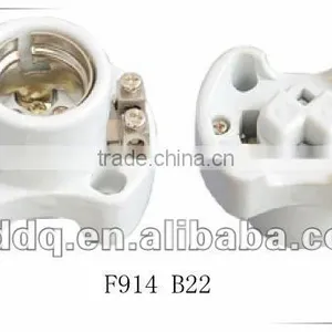 B22 Porcelain Screw Shell Lampholder With CE Certificate thumbnail-1