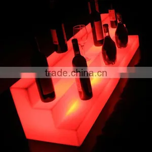 Back Bar Shelf/Roto Molded LED Wine Rack for Bar Furniture thumbnail-1