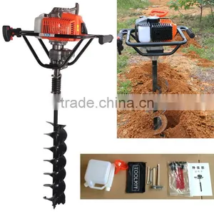 68cc 2200w Hand-Held Manual Soil Drilling Machine Portable Hand Ground Hole Drill Earth Auger thumbnail-1