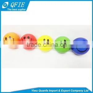 Promotional Toy 5cm Soft Foam PU Emoji Custom Sponge Ball for Vending Machine thumbnail-1