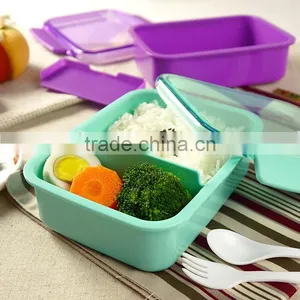 Hot Wholesale PP Food Container Compartment Portable Lunch Box thumbnail-3