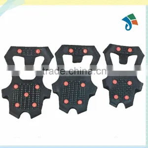 Anti-Slip Ice Snow Shoe Spike Grips Cleats Covers Crampons 7-Stud Crampon Shoes thumbnail-3