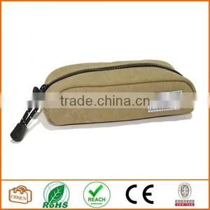 Heavy Canvas Durable Pencil Case (Beige) thumbnail-1