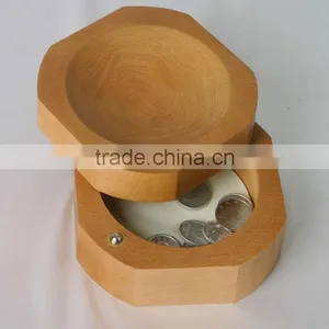 Wooden Coins Tray,coin Holder thumbnail-1
