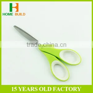 Factory Price HB-S7100 Soft Handle Paper Cutting Scissors thumbnail-5