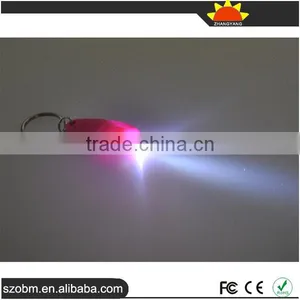 High Quality Mini Keychain Promotion Gift White Light F5 LED Keychain thumbnail-4