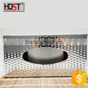 410 Metal Stainless Steel Tissue Box Wholesale for Bath Room thumbnail-1