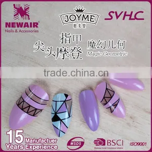 ABS Material Customzied Full Cover Stiletto Artificial Nails thumbnail-1