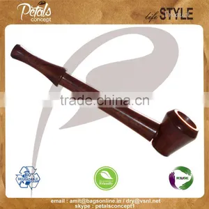 Smooth Finish Oily Surface Shisham Wooden Smoking Pipes thumbnail-1