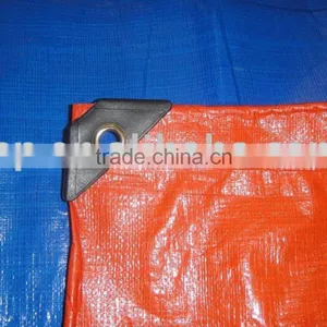 PE Coated Woven Fabric With Eyelets 150gsm thumbnail-1