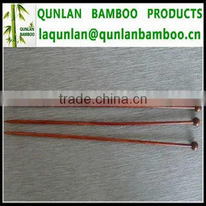 Red Color Wooden Knitting Needles thumbnail-1