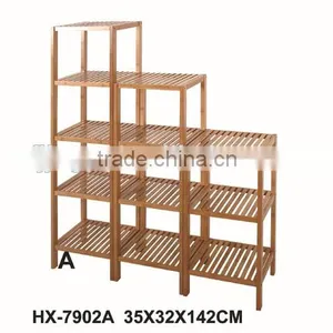 5 Tiers Bamboo Display Shelf thumbnail-2
