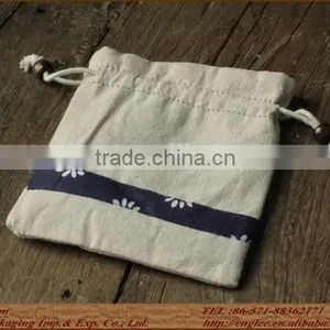 Fabric Empty Tea Bag With String for Sale thumbnail-1