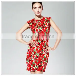 Custom Design Digital Printing Manufacturer of Silk Dress thumbnail-1
