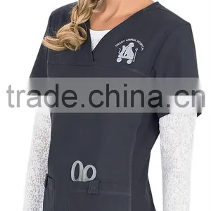 Scrubs Cherokee Pro Flexibles V Neck Scrub Top thumbnail-1