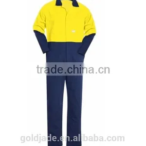 Customized Manufacture Fire Retardant Industrial Ultrasoft Workwear Uniform Reflective Tape Overalls thumbnail-5