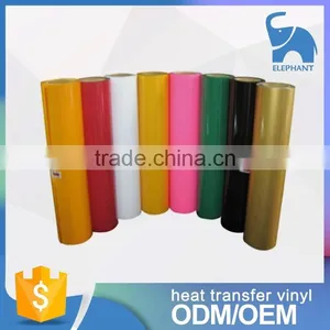 Korea Quality Sticky PU Thermal Heat Transfer Vinyl / PU Heat Press Vinyl for t Shirt thumbnail-1