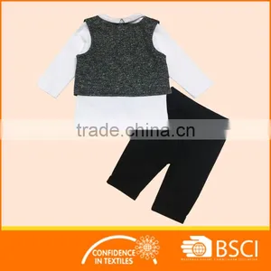 Fashion Newest 3pcs Children's Boutique Baby Boy Clothing Sets thumbnail-2