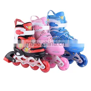 WSJ-X09 2017 Wholesale Customize Kids Wheel Safety Sport Roller Skate Led Shoes thumbnail-4