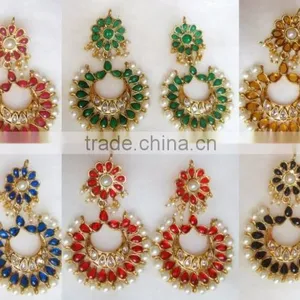 Gold Plated DANGLER Earrings thumbnail-1