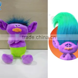 Good Quality Cartoon Dreamworks Plush Toys Trolls Set Stuffed Toy thumbnail-1